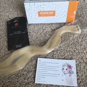 Reysaina 100% human hair tape in extensions